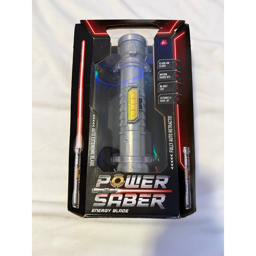 Power Saber Energy Blade Toy Lightsaber Flash On Clash Motion Based SFX LED